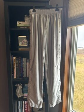 Vintage HTF silver Nike tearaway pants